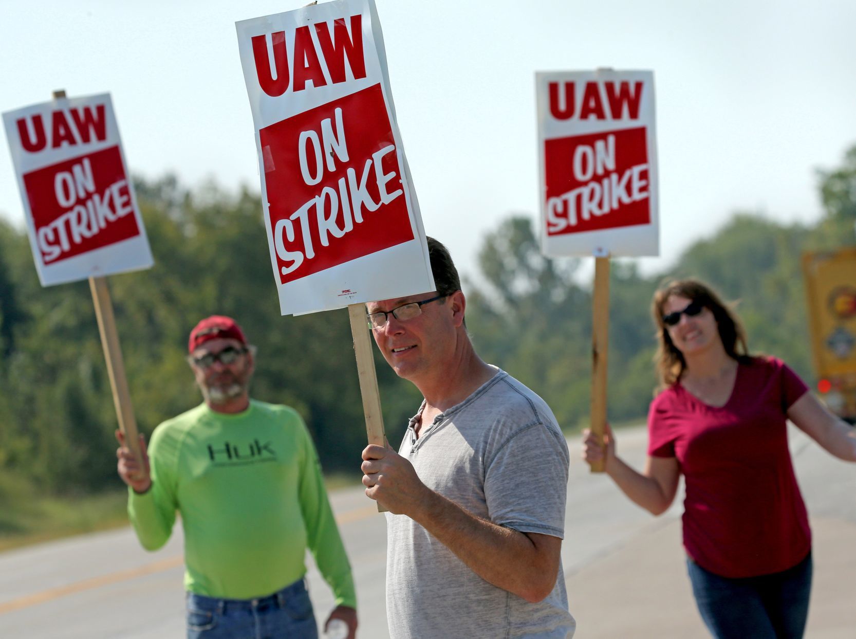 UAW workers strike in Wentzville, across the nation